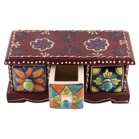 Spice Box-1431 Masala Rack Container Gift Item